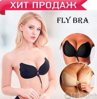 Бюстгальтер-невидимка Invisible Fly Bra р-р Черный А