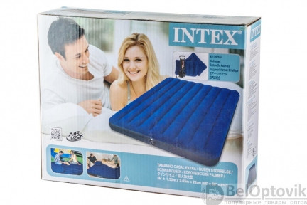 Набор классических мягких матрасов Intex 2 подушки (Артикул 68765)