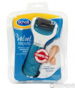 Электрическая роликовая пилка для стоп Scholl Velvet Smooth с USB