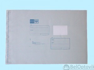Почтовый полиэтиленовый пакет с логотипом Почта B3 360х500 мм - фото 1 - id-p93850054