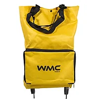 Сумка хозяйственная WMC TOOLS на 2 колесах с ручками и боковым карманом