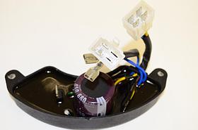 Автоматический регулятор напряжения AVR 5-7кВт,  380V (дуга, пластик) бензогенератора, электростанции