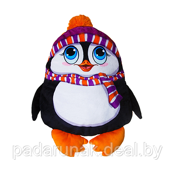 Мягкая игрушка Пингвиненок Тео новогодняя упаковка для конфет