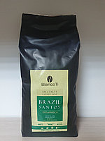 Кофе жаренный в зернах, сорт BRAZIL SANTOS 100% арабика