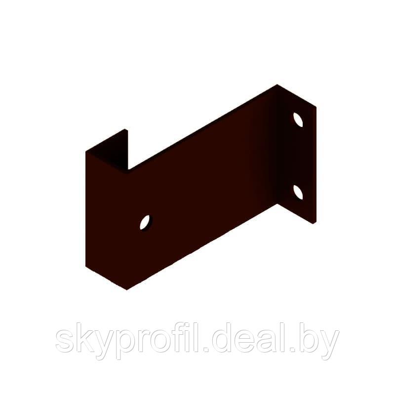 Кронштейн кровельный для лестницы, RAL8017 (шоколадно-коричневый) - фото 1 - id-p191024500