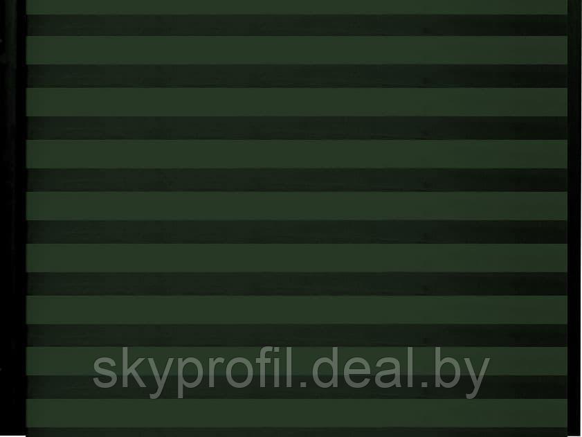 Штакетник Скайпрофиль металлический горизонтальный двухрядный (60 мм) - фото 1 - id-p191024527