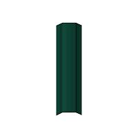 Вертикальный элемент декора ПС 20 (0,45 мм), 1,7 м, RAL6005 (зелёный мох)