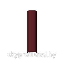 Вертикальный элемент декора ПС 8 (0,45 мм), 1,2 м, RAL3005 (винно-красный)