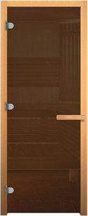 Стеклянная дверь для бани/сауны Везувий 1900x800 GB