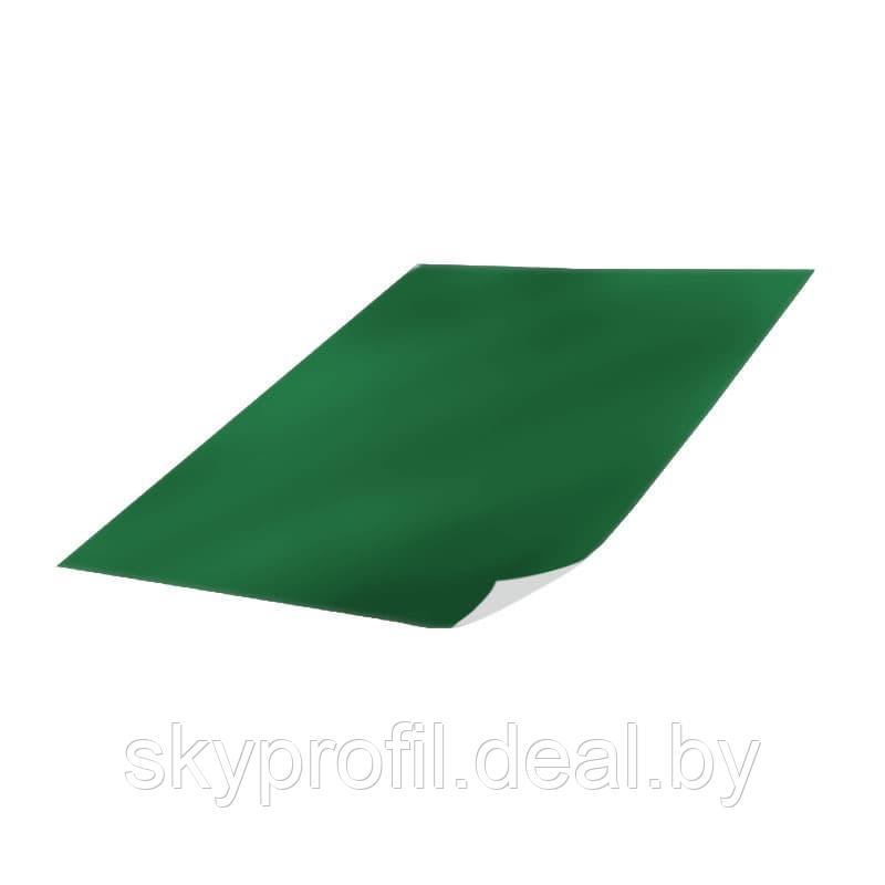 Лист плоский с полимерным покрытием, Полиэстер глянцевый, Одностороннее, 0,70 мм, RAL6002 (зелёный лист) - фото 1 - id-p191026752