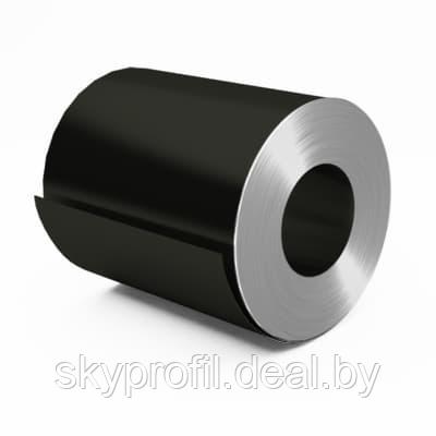 Штрипс с полимерным покрытием, Полиэстер глянцевый, 0,40 мм, RAL9005 (черная смородина) - фото 1 - id-p191026817