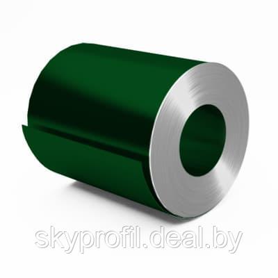 Штрипс с полимерным покрытием, Стальной шёлк, 0,50 мм, RAL6005 (зелёный мох) - фото 1 - id-p191026831