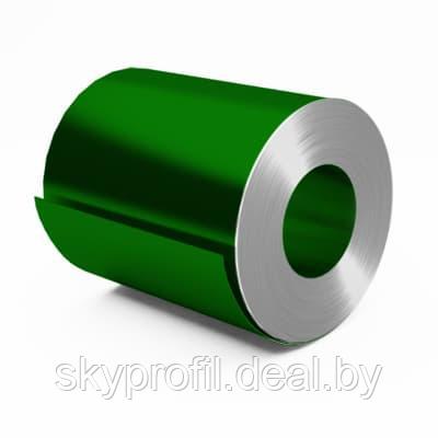 Штрипс с полимерным покрытием, Полиэстер глянцевый, 0,40 мм, RAL6002 (зелёный лист) - фото 1 - id-p191026849