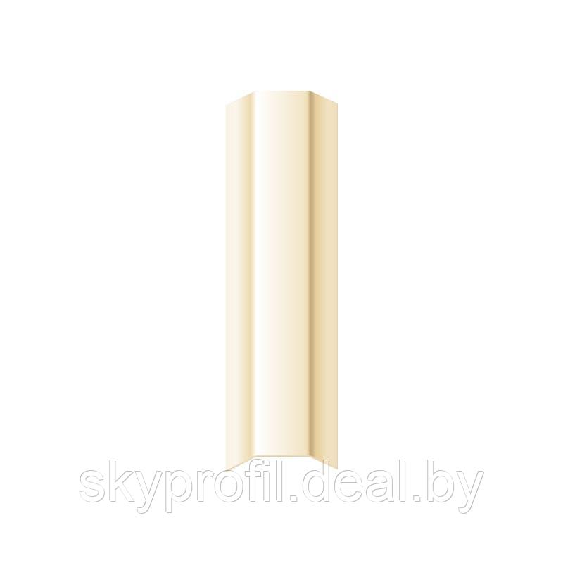 Вертикальный элемент декора ПС 21 (0,45 мм), 1,2 м, RAL1015 (светлая слоновая кость) - фото 1 - id-p191026403