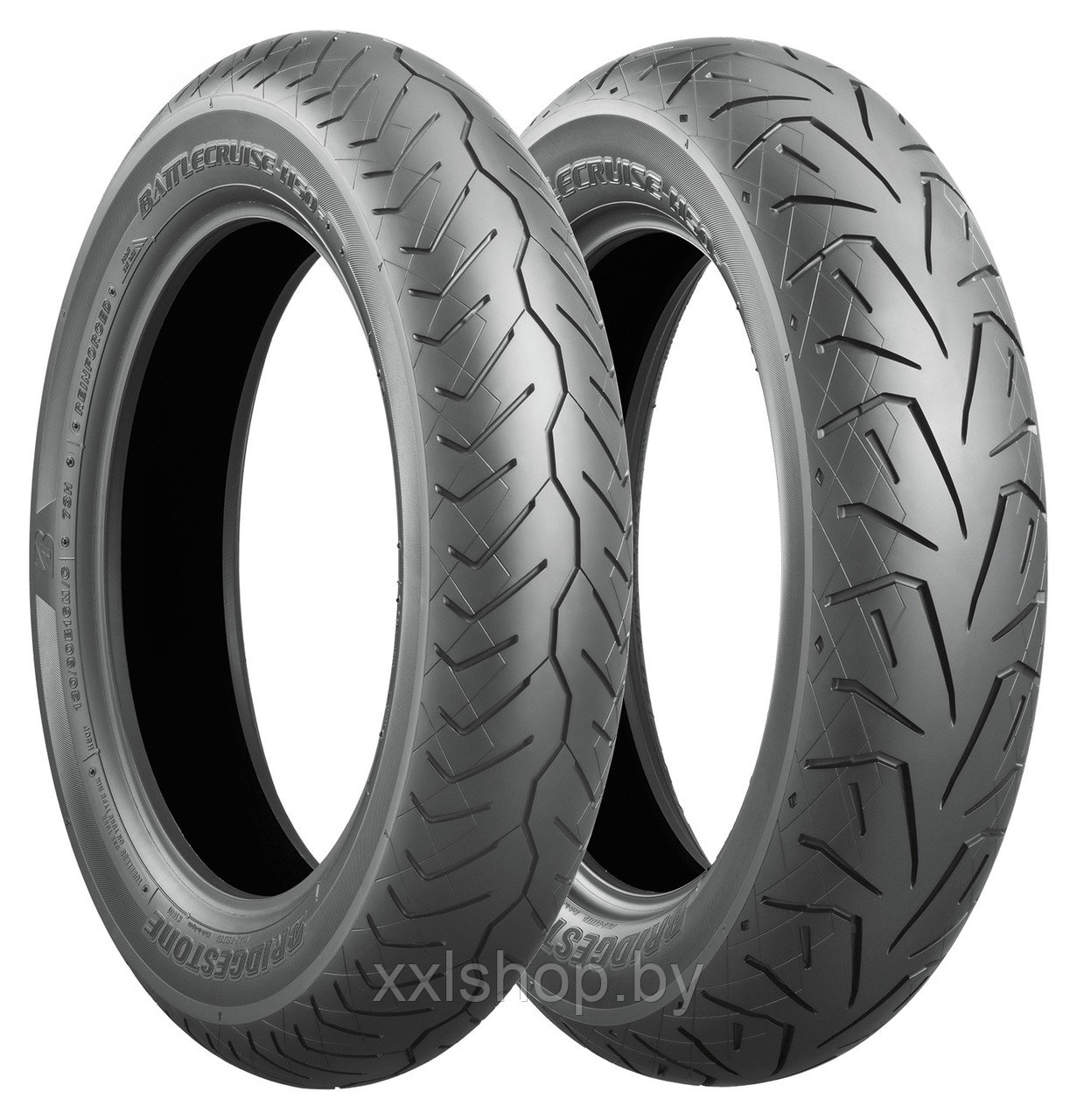 Моторезина Bridgestone Battlecruise H50 100/90B19 57H TL Front - фото 3 - id-p191028555