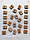 Скандинавские руны в бархатном мешочке, бук, 25 рун, фото 2