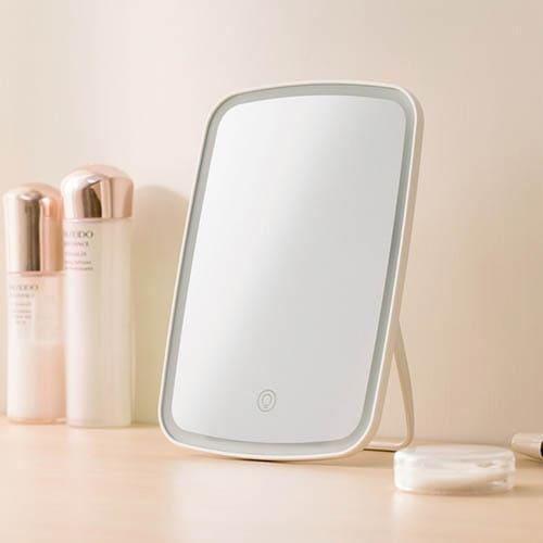 Настольное зеркало с подсветкой Jordan&Judy Tri-color LED Makeup Mirror NV505 (Белый) - фото 3 - id-p191031600