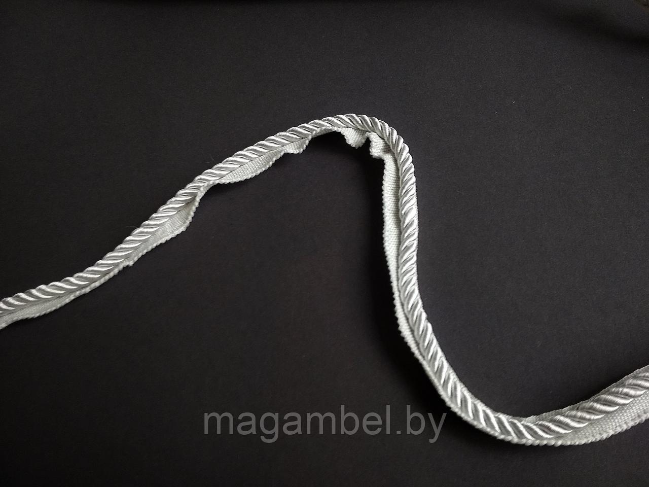 Шнур декоративный в белом цвете