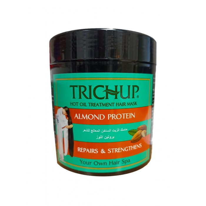 Лечебная Маска для волос Миндальный Протеин Trichup Almond Protein, 500мл - фото 1 - id-p191084354