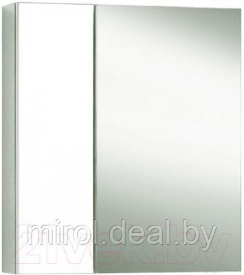 Шкаф с зеркалом для ванной Акваль Афина 60 L / 04.61.00.N - фото 1 - id-p191092331