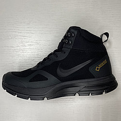 Мужские зимние термо кроссовки Nike Air Relentless 26 Mid Gore-tex черные