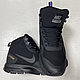 Мужские зимние термо кроссовки Nike Air Relentless 26 Mid Gore-tex черные, фото 2