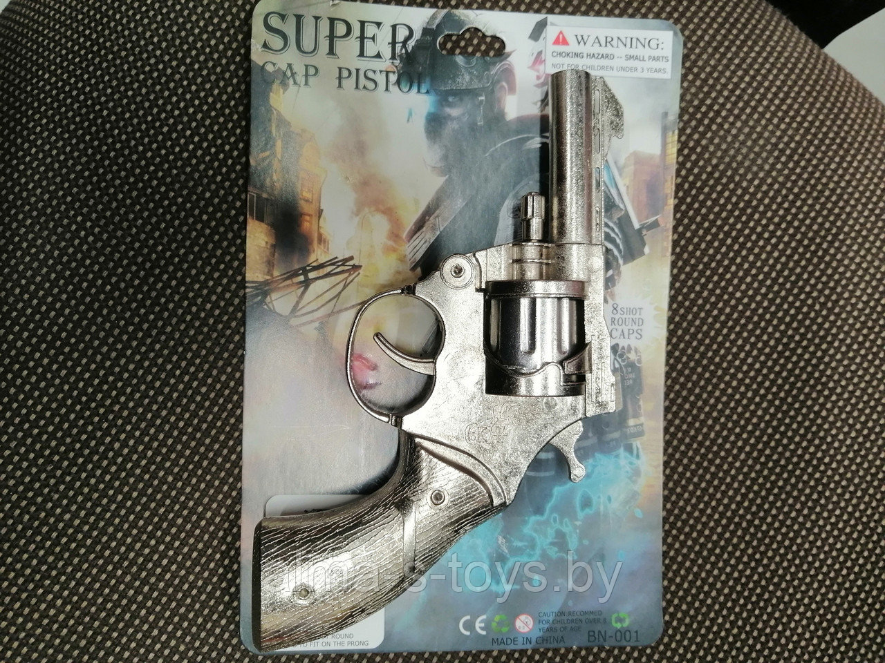 Металлический револьвер на пистонах - фото 6 - id-p191129437