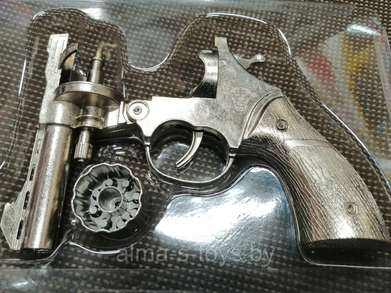 Металлический револьвер на пистонах - фото 8 - id-p191129437