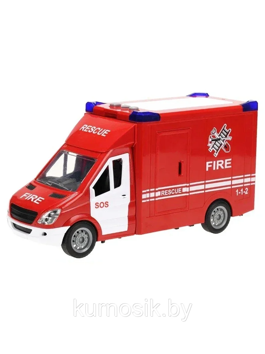 Пожарная машина JINJIA TOYS, 666-08P - фото 3 - id-p191130003
