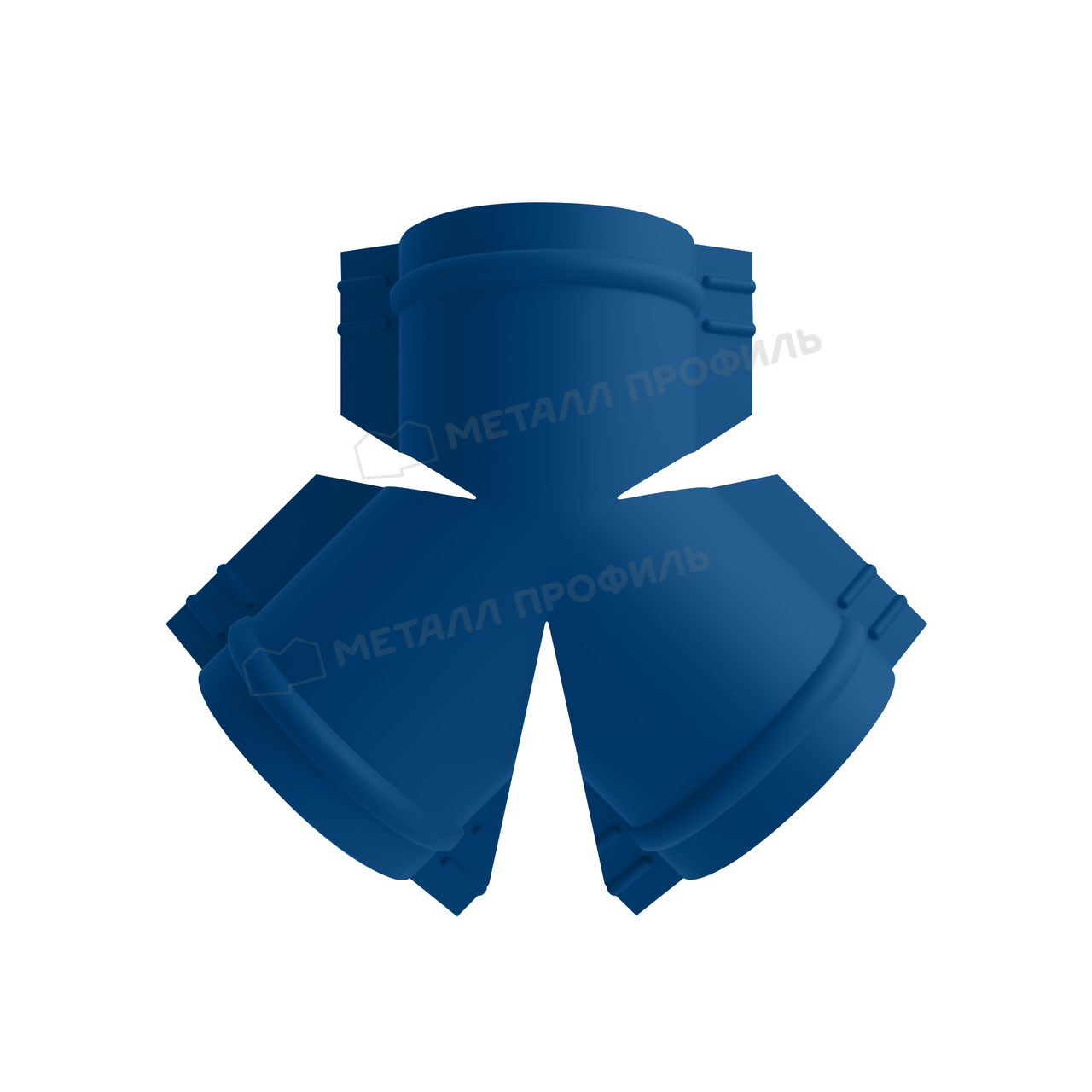 Металл Профиль Y-образный тройник для круглого конька R110 (PURETAN-20-RR35-0.5) - фото 1 - id-p191131384