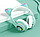 Беспроводные 5.0 bluetooth наушники Светящиеся кошачьи ушки CATear VZV-23M  Розовые, фото 6