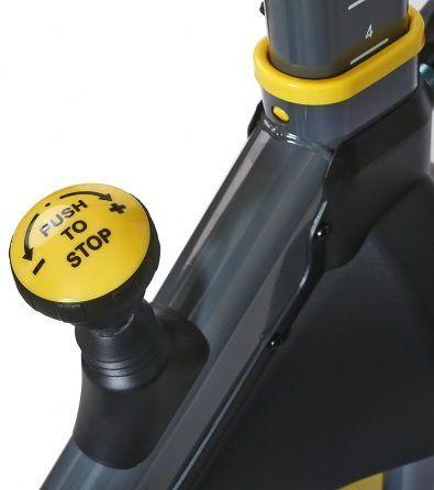 Велотренажер VictoryFit VF-S200 (серый/желтый) - фото 5 - id-p191132344