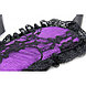 Кружевной черно-фиолетовый набор для эротических игр, фото 4
