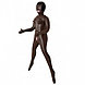 Надувная кукла-мулатка Partydoll African Queen, фото 5