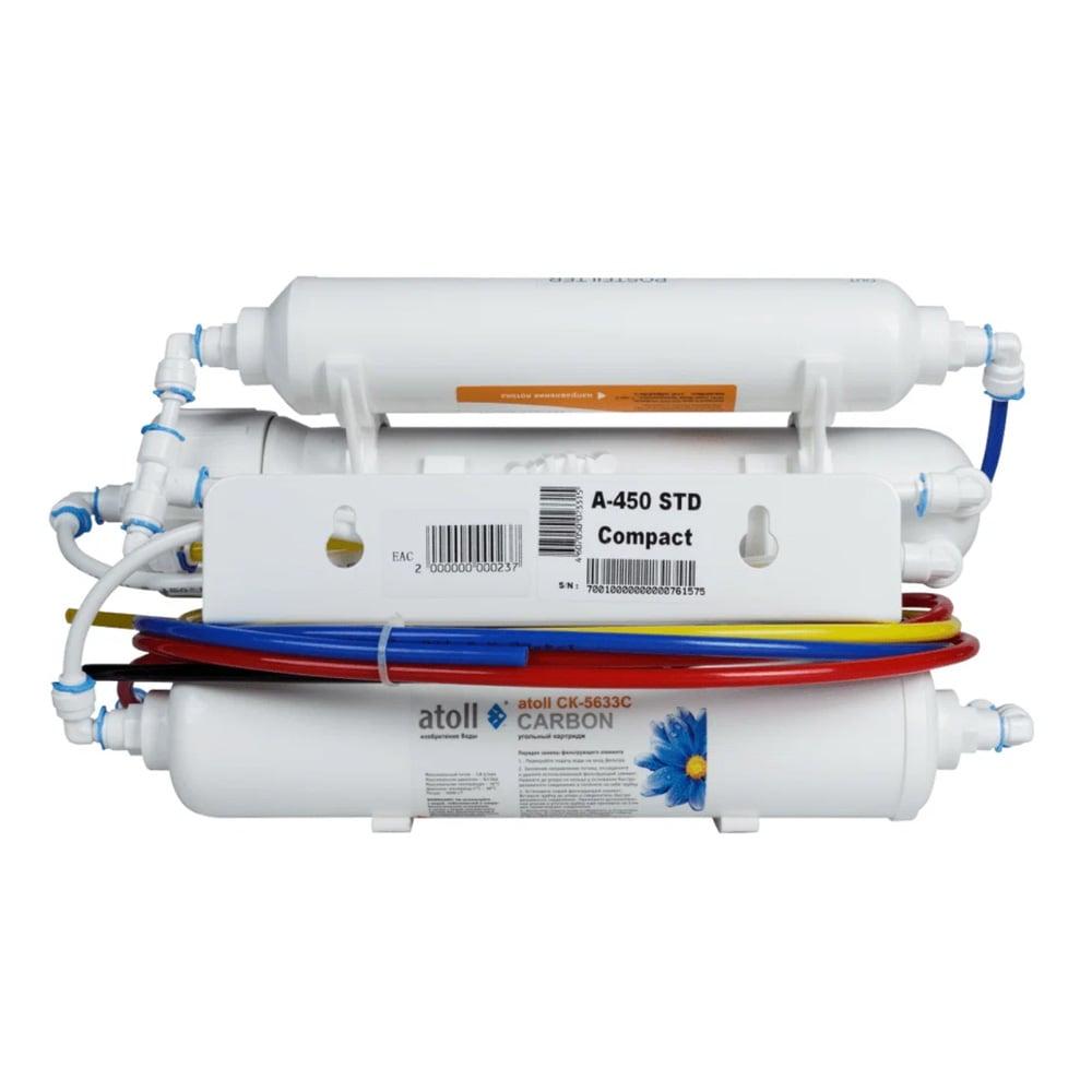 Система очистки воды обратный осмос ATOLL А-450 Compact - фото 5 - id-p144574752