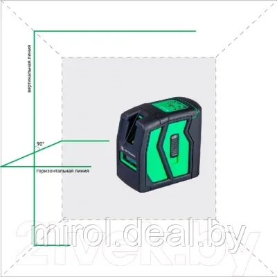Лазерный уровень Instrumax Element 2D Green - фото 4 - id-p191144338