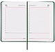Ежедневник недатированный А5 (138х213 мм) "Select", балакрон, 160 л., зеленый, фото 2