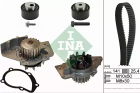 Комплект ГРМ INA с помпой 530011130