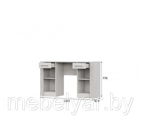 Модульная система "Гамма 20"Стол туалетный Серия №4 SV Мебель - фото 2 - id-p191145503
