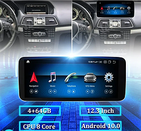 Штатное головное устройство Carmedi для Mercedes-Benz E класс E class 2009-2012 NTG 4.0 Android 10