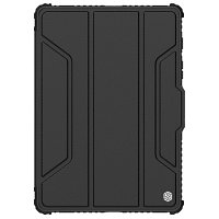Защитный чехол Nillkin Bumper Leather Case Pro Черный для Samsung Galaxy Tab S7 FE