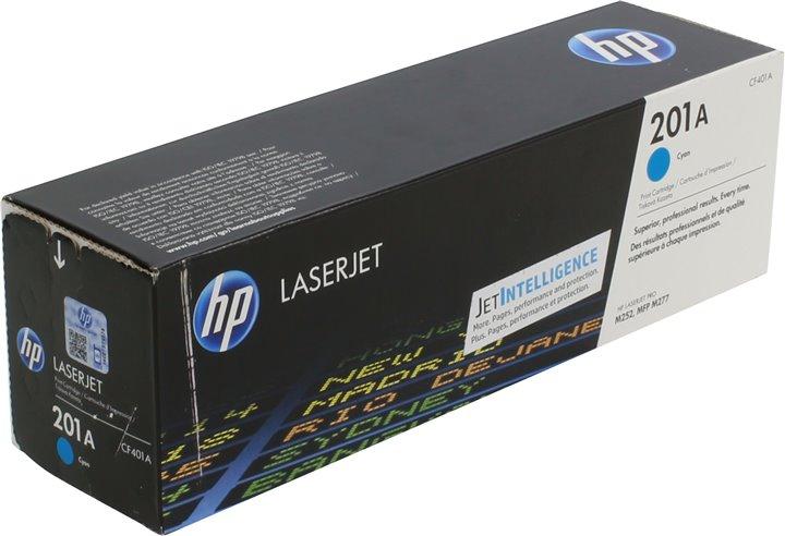 Картридж HP CF401A (№201A) Cyan для HP LaserJet Pro M252, MFP M277