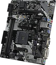 ASRock B450M-HDV R4.0 (RTL) AM4 B450 PCI-E Dsub+DVI+HDMI GbLAN SATA RAID MicroATX 2DDR4