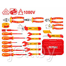 Набор инструментов диэлектрических (19 предметов) TOTAL THKITH1901