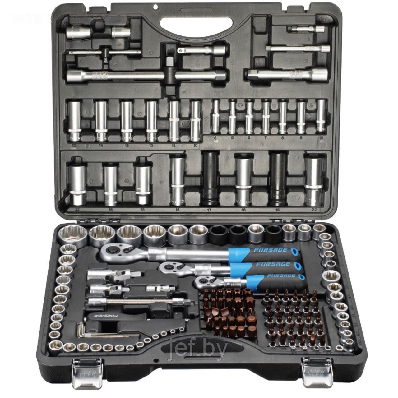 Набор инструментов F-41501-5 PREMIUM 156 предметов FORSAGE F-41501-5 PREMIUM