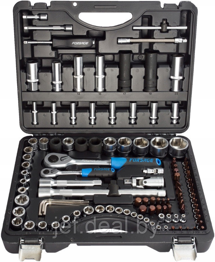 Набор инструментов F-41082-5 PREMIUM 114 предметов FORSAGE F-41082-5 PREMIUM