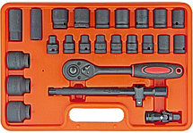 Набор инструментов ударных 37 предметов 1/2" WMC TOOLS WMC-4037, фото 2