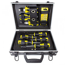 Набор инструментов 64 предмета в алюминиевом чемодане WMC TOOLS WMC-1064, фото 2