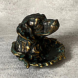 Пепельница-мелочница Собака, винтаж,СССР, фото 2