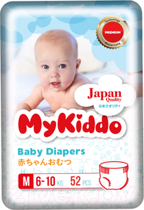 Подгузники-трусики детские MyKiddo Premium 3 6-10кг / M20258